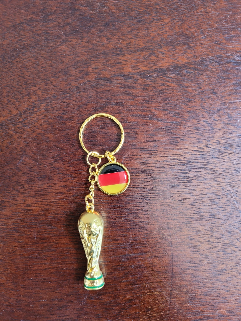 Brand New 2026 Fifa World Cup Trophy Keychain GERMANY Flag